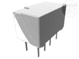 Releu electromagnetic DPDT 24VDC 2A 0,5A/125VAC IM