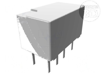 Releu electromagnetic DPDT 24VDC 2A 0,5A/125VAC IM foto