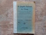 II Congres National de l'Etang - MEMOIRES ET COMPTES RENDUS - E. POHER , DE DROUIN DE BOUVILLE, 1924 (Autograf)