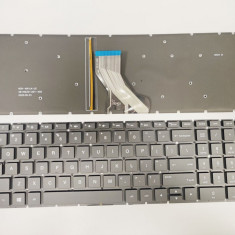 Tastatura compatibila Laptop, HP, Spectre X360 15-DF, 15-CH, iluminata, layout US