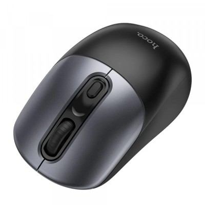 Mouse Wireless HOCO GM28, 1600DPI, Gri foto