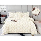 Cumpara ieftin Lenjerie Bumbac Fin, Gofrat 6 Piese cu Elastic - PIT311