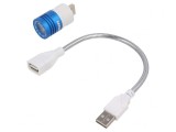 Lanternă USB LED RGB 120lm