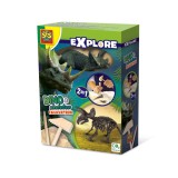 Cumpara ieftin Set educativ excavare schelet dinozaur Triceratops
