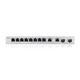 ZYXEL XGS1010-12 RJ45PORT SWITCH 2SFP+ &quot;XGS1010-12-ZZ0102F&quot; (timbru verde 2 lei)