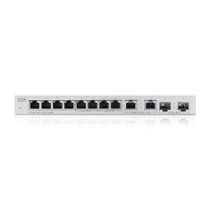 ZYXEL XGS1010-12 RJ45PORT SWITCH 2SFP+ &quot;XGS1010-12-ZZ0102F&quot; (timbru verde 2 lei)