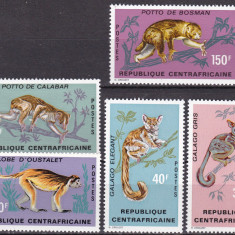 Africa Centrala 1979 fauna maimute MI 242-246 MNH ww80
