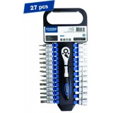 Set 27 chei clichet tubulare plus biti 1 4 HYUNDAI HY-59634