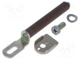 Cap de propulsie rulou porțelan &Oslash; 9x57mm R 80mm PIZZATO ELETTRICA