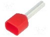 Terminal cu compresie, cablu 1mm2, cositorit, BM GROUP - BM 00655