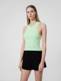 Crop top din tricot striat pentru femei, 4F Sportswear