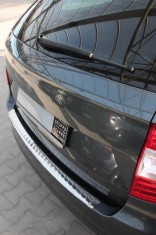 Ornament protectie bara spate/portbagaj crom SKODA Superb 2 Combi/Break 2008-2015