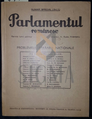 Parlamentul romanesc Revista lumii politice Numar special Editia a II- a foto