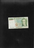 Italia 5000 lire 1985(96) seria307948 uzata