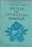 Sinteze Literatura Romana Viorel Alecu Editura Didactica 1981 Carte Scoala Lectura Obligatorie