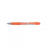 Roller cu gel G-2 Neon Pilot 0.7mm varf mediu portocaliu neon