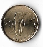 Moneda 50 ngwee 2024 - Zambia