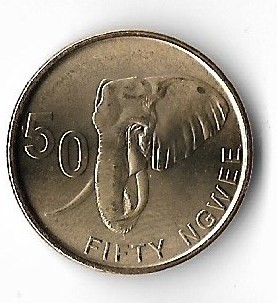 Moneda 50 ngwee 2024 - Zambia foto