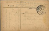 CP1677N Carte poștală cu ștampila M kir 300 honv&eacute;d gyalog ezred circulată Arad, 1918, Feldpost 397