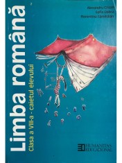 Alexandru Crisan - Limba romana - Clasa a VIII-a - Caietul elevului (Editia: 2002) foto