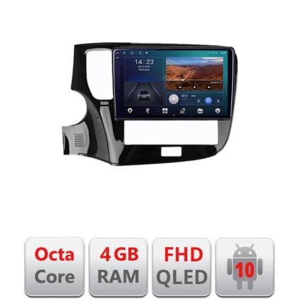 Navigatie Mitsubishi Oultander 2020- B-1230-20 Android Ecran QLED octa core 4+64 carplay android auto kit-1230-20+EDT-E310V3 CarStore Technology