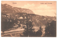 SV * SINAIA * VEDERE SPRE MUNTELE FURNICA * Calea Ferata * Intrarea * Manastirea foto