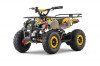 ATV electric pentru copii NITRO Torino Quad 1200W 48V Big Tyre, culoare Yellow Grafiti