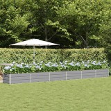vidaXL Jardinieră Gri deschis 600 x 80 x 45 cm Oțel 42018149