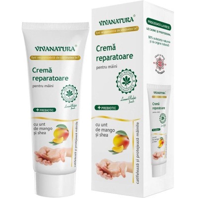 Crema Reparatoare pentru Maini 50 mililitri Viva Natura foto