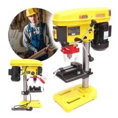 Masina de gaurit fixa cu coloana, de banc, 1850 W, 5 viteze, 600 - 2650 rpm, Kraft