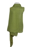 Esarfa dama uni 25V, verde feriga 180 x 95 cm, Marime universala
