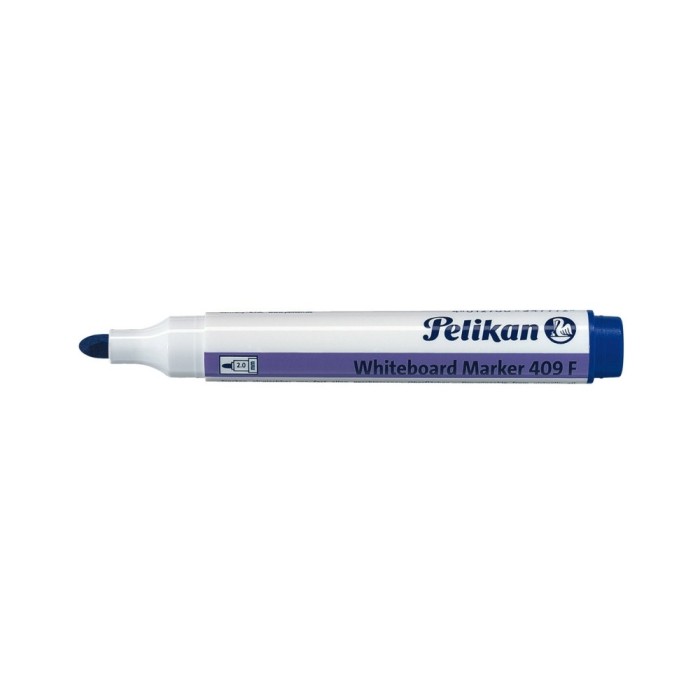Marker Whiteboard 409 Varf Rotund Albastru Marker Whiteboard 409 Varf Rotund Albastru
