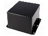 Carcasa ABS, 120mmx120mmx94mm, IP54, HAMMOND - 1591VFLBK