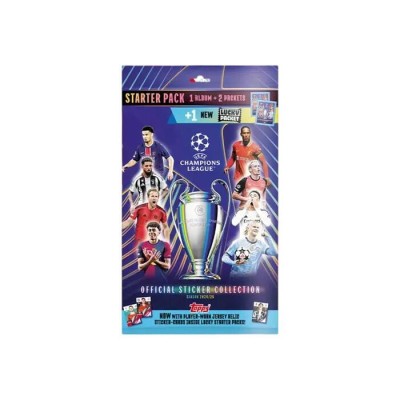 Set album abtibilduri Topps 2025 UEFA Champions League - Starter Pack PlayLearn Toys foto