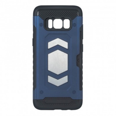 Husa Capac Defender Magnetic Samsung A605 Galaxy A6 Plus Blue foto