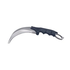 Cutit de vanatoare karambit DEPOX&reg;, Comando Blade, 18.5 cm, argintiu