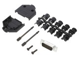 Conector D-Sub HD 26-Pin Tată Drept Lipire Gold Flash