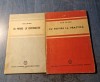 Mao Tze Dun: Contradicție și Practică, 2 Cărți, Ed. Partidului Muncitoresc Rom&acirc;n 1952, Bibliofilie Epoca de Aur
