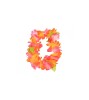 Coroana still Hawaii roz- portocaliu, 20 cm