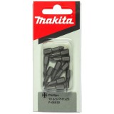 Makita P-06030 - Set capete de insurubare profil PH1 10 bucati