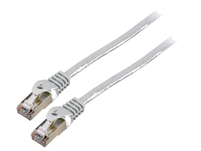 Patch cord F/UTP 6 litat CCA PVC gri 20m 26AWG