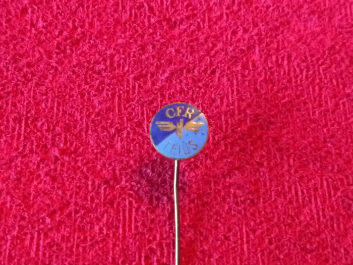 Insigna fotbal - CFR TEIUS (varianta 1)