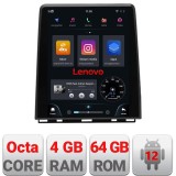 Navigatie Renault Clio 5 Lenovo Tesla 9.7 QLED 4G, 8GB RAM, 128GB, CarPlay
