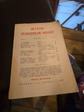 REVISTA FUNDAȚIILOR REGALE nr.1/1939