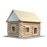 Set constructie arhitectura Vario Suitcase, 72 piese din lemn, Walachia