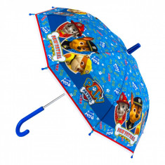 Umbrela pentru copii, model paw patrol, albastru, 60 cm foto