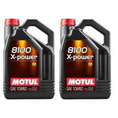 Pachet 8 litri ulei Motul 8100 X-POWER 10W60 , Performanta extrema E i protectie superioara pentru motoare sport