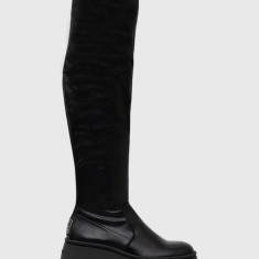 Steve Madden cizme Phaeline femei, culoarea negru, cu platforma