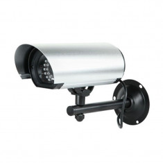 Camera supraveghere falsa dummy camera, LED-uri IR si senzor de amurg foto