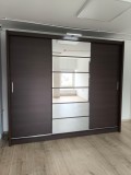 Dressing Wenghe 250 cm, Pal melaminat, Transport gratuit
